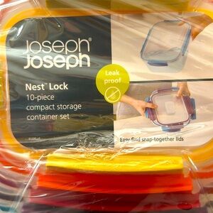 NWT Nest Lock Multicolour Container Set